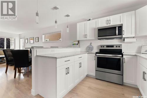 5660 Prefontaine Avenue, Regina, SK - Indoor Photo Showing Kitchen With Upgraded Kitchen