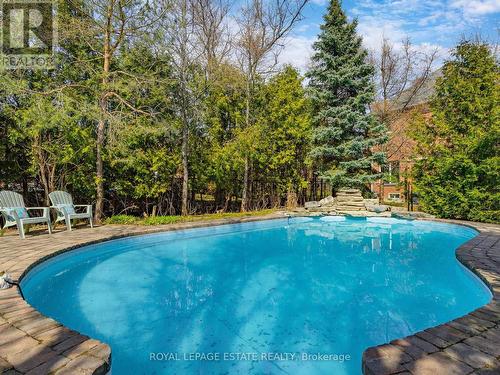 1 Kootenay Ridge, Vaughan, ON - Outdoor With In Ground Pool With Backyard