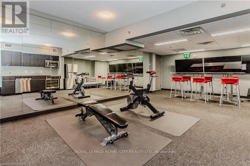 207 - 321 Spruce Street, Waterloo, ON - Indoor Photo Showing Gym Room