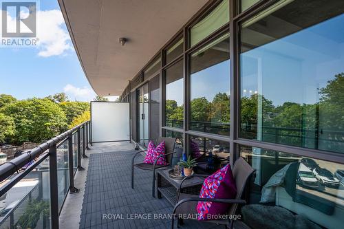 #414 - 319 Carlaw Avenue, Toronto (South Riverdale), ON - Outdoor With Balcony With Exterior