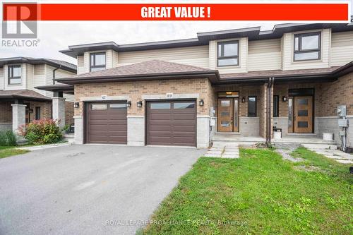 69 Ledgerock Court, Belleville, ON - Outdoor With Facade