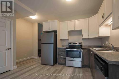 69 Ledgerock Court, Belleville, ON - Indoor Photo Showing Kitchen With Double Sink