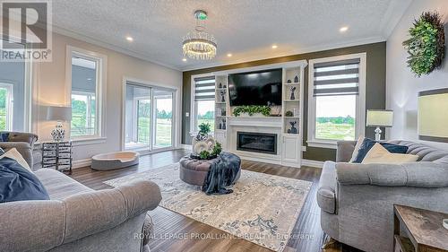 78 Aragon Road, Kingston, ON - Indoor Photo Showing Living Room With Fireplace