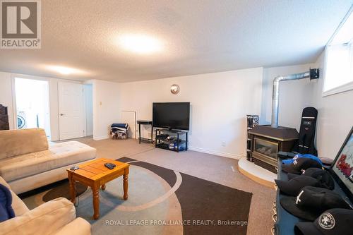 27 Glendale Road, Belleville, ON - Indoor Photo Showing Living Room With Fireplace