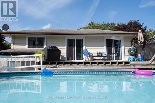 27 Glendale Road, Belleville, ON - Outdoor With In Ground Pool With Deck Patio Veranda