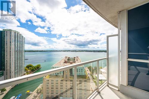 2503 - 208 Queens Quay W, Toronto (Waterfront Communities), ON - Outdoor With Body Of Water With Balcony With View