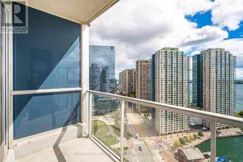 2503 - 208 Queens Quay W, Toronto (Waterfront Communities), ON - Outdoor With Balcony With View With Exterior