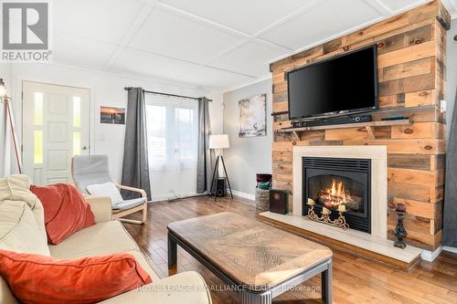 550 Old Highway 2, Quinte West, ON - Indoor Photo Showing Living Room With Fireplace