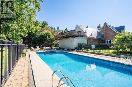 14787 Neville Road, South Stormont, ON - Outdoor With In Ground Pool With Backyard