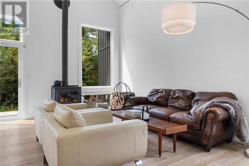 355 Josie Lane, Deep River, ON - Indoor Photo Showing Living Room With Fireplace