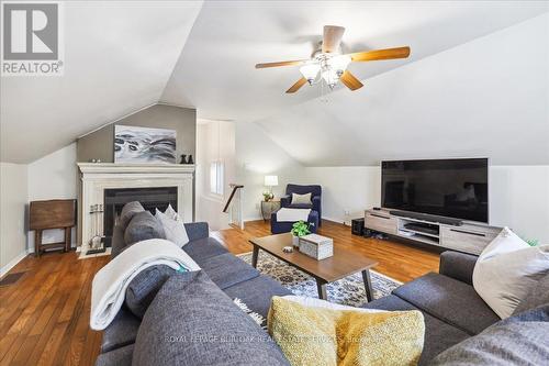 1286 Hammond Street, Burlington (Brant), ON - Indoor Photo Showing Living Room With Fireplace