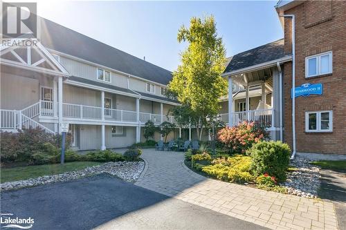 18 Ramblings Way Unit# 97, Collingwood, ON - Outdoor With Balcony With Facade