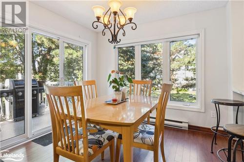 18 Ramblings Way Unit# 97, Collingwood, ON - Indoor Photo Showing Dining Room