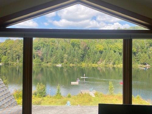 View - 412 Ch. Du Lac-Des-Chats, Saint-Sauveur, QC - Outdoor With Body Of Water With View