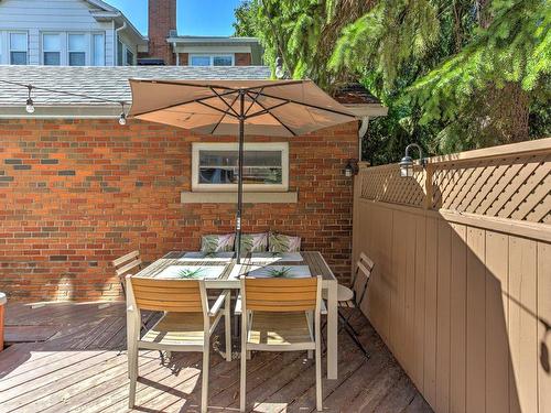 Patio - 1333 Boul. Laird, Mont-Royal, QC - Outdoor With Deck Patio Veranda With Exterior