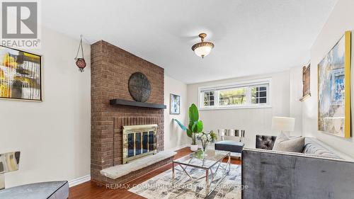 4 Mcgillivary Court, Whitby (Lynde Creek), ON - Indoor Photo Showing Living Room With Fireplace