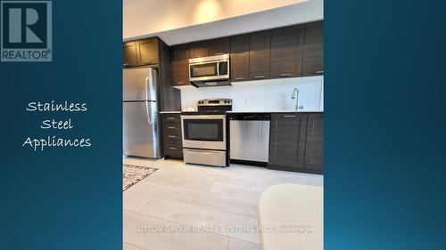 1506 - 2200 Lakeshore Boulevard W, Toronto, ON - Indoor Photo Showing Kitchen With Stainless Steel Kitchen