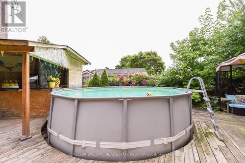 59 Watson Crescent, Brampton, ON - Outdoor With Above Ground Pool With Deck Patio Veranda With Exterior