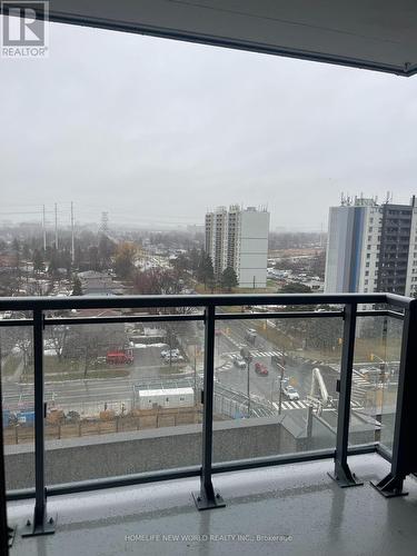 1105 - 20 Meadowglen Place, Toronto (Woburn), ON - Outdoor With Balcony With View