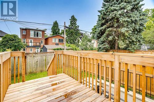 44 Waverley Road, Toronto (The Beaches), ON - Outdoor With Deck Patio Veranda