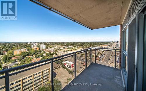 1910 - 215 Queen Street E, Brampton, ON - Outdoor With Balcony With View With Exterior