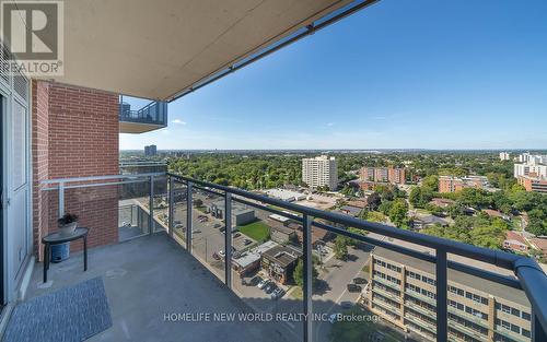 1910 - 215 Queen Street E, Brampton, ON - Outdoor With Balcony With View With Exterior