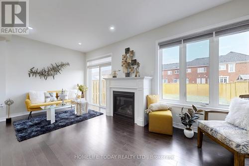 6 Callon Drive, Hamilton (Ancaster), ON - Indoor Photo Showing Living Room With Fireplace