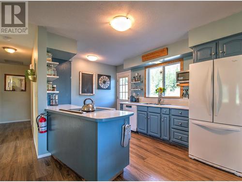 553 Salmon River Road, Salmon Arm, BC - Indoor Photo Showing Kitchen With Double Sink