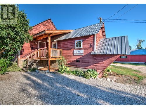 553 Salmon River Road, Salmon Arm, BC - Outdoor With Deck Patio Veranda