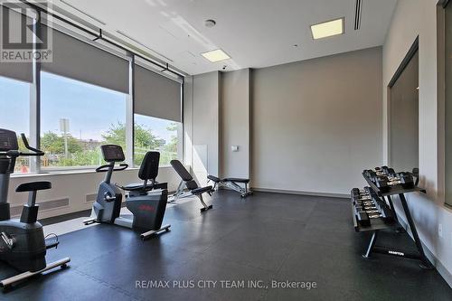 423 - 50 Thomas Riley Road, Toronto (Islington-City Centre West), ON - Indoor Photo Showing Gym Room