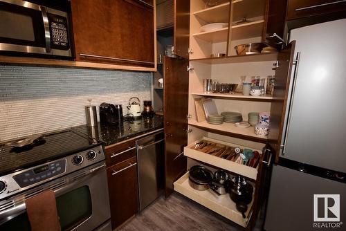 #409 10301 109 St Nw, Edmonton, AB - Indoor Photo Showing Kitchen