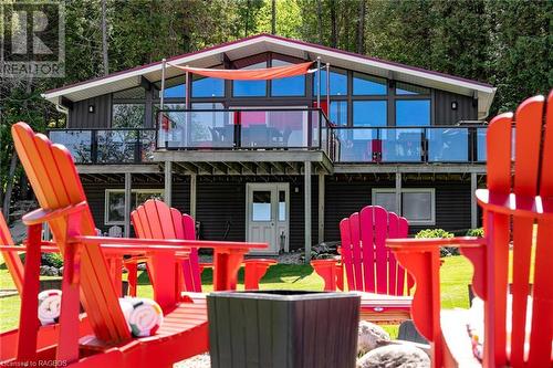 Extensive decking offering spectacular views - 230 Wiles Lane, Eugenia, ON - Outdoor With Deck Patio Veranda