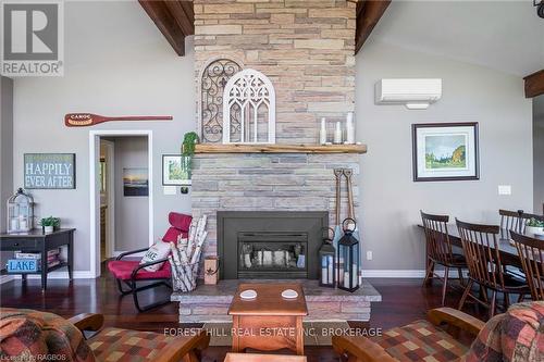 230 Wiles Lane, Grey Highlands, ON - Indoor With Fireplace