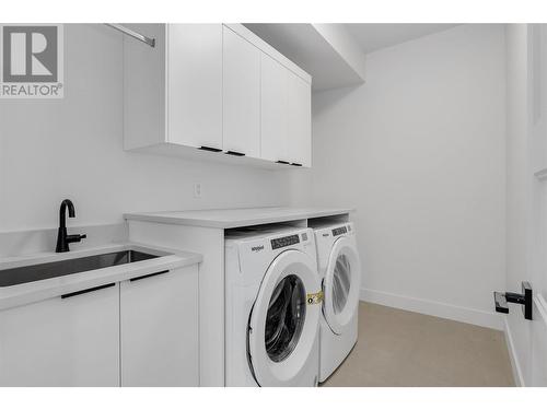 975 Cawston Avenue Lot# 2, Kelowna, BC - Indoor Photo Showing Laundry Room