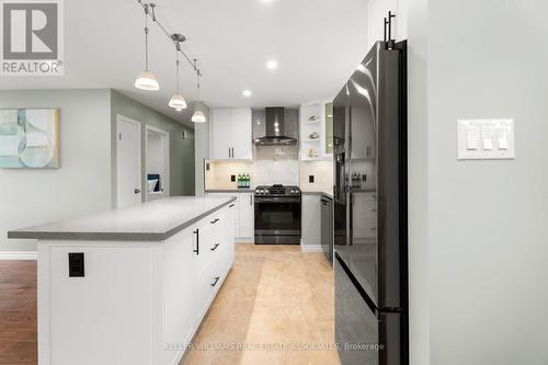 14 Moultrey Crescent, Halton Hills (Georgetown), ON - Indoor Photo Showing Kitchen With Upgraded Kitchen