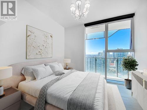 2618 89 Nelson Street, Vancouver, BC - Indoor Photo Showing Bedroom