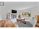 1184 Henderson Drive, Kelowna, BC  - Indoor Photo Showing Living Room With Fireplace 