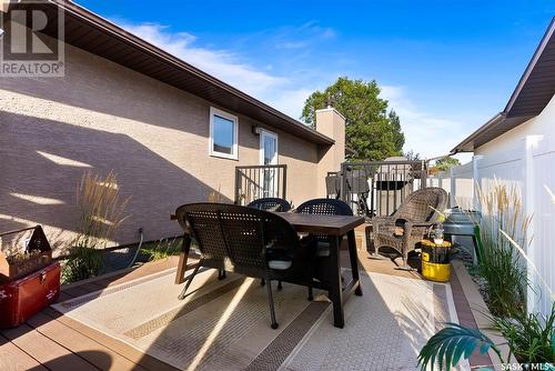 14 Cole Crescent, Regina, SK - Outdoor With Deck Patio Veranda With Exterior