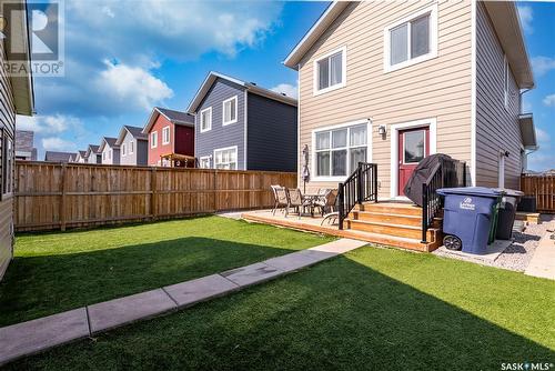 664 Meadows Boulevard, Saskatoon, SK - Outdoor With Deck Patio Veranda