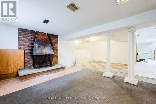 4 Burnley Avenue, Toronto (Wexford-Maryvale), ON - Indoor With Fireplace