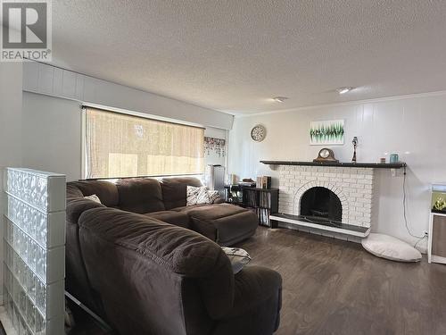 118 Brigade Drive, Prince George, BC - Indoor Photo Showing Living Room With Fireplace