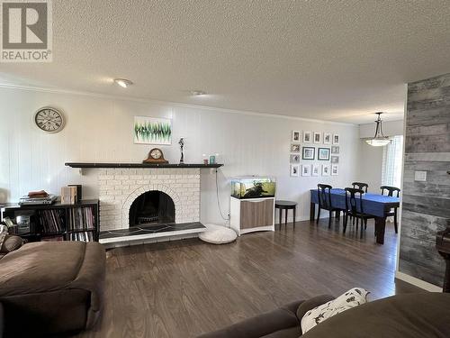 118 Brigade Drive, Prince George, BC - Indoor Photo Showing Living Room With Fireplace