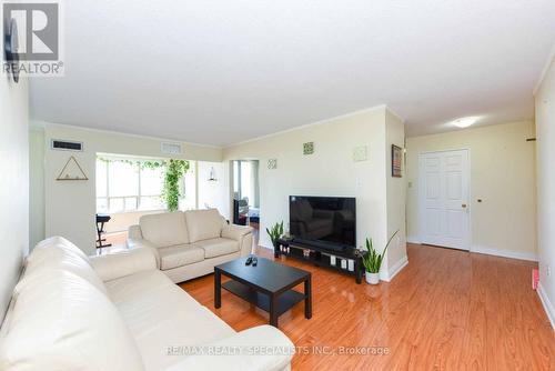 1010 - 20 Cherrytree Drive, Brampton, ON - Indoor Photo Showing Living Room