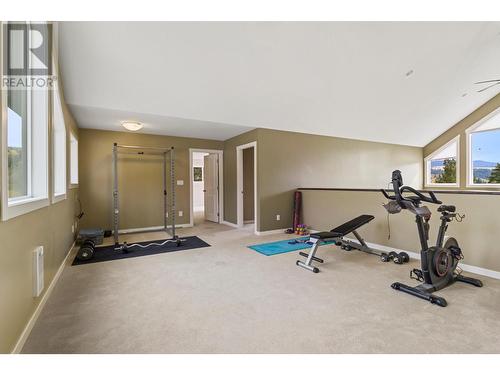 5889 Old Stagecoach Road, Kamloops, BC - Indoor Photo Showing Gym Room