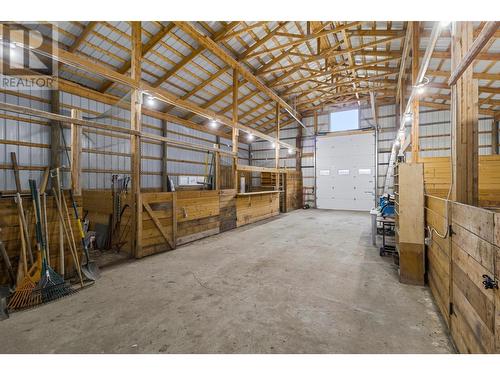 5889 Old Stagecoach Road, Kamloops, BC - Indoor Photo Showing Garage