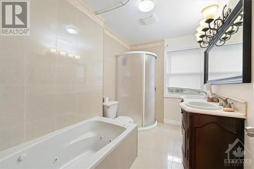 Primary Ensuite - upper level - 1657 Alta Vista Drive, Ottawa, ON - Indoor Photo Showing Bathroom