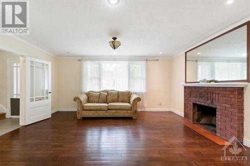 Living Room - 1657 Alta Vista Drive, Ottawa, ON - Indoor Photo Showing Living Room With Fireplace