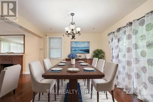 1657 Alta Vista Drive, Ottawa, ON - Indoor Photo Showing Dining Room