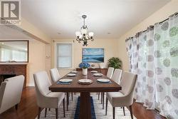 Dining Room - virtually staged - 