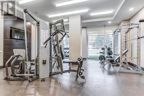 2510 - 275 Yorkland Road, Toronto (Henry Farm), ON - Indoor Photo Showing Gym Room